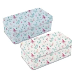 Cajita Metal Mariposas 2M