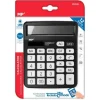 Calculadora Solar y Pilas Negro
