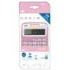 Calculadora Solar y Pilas Rosa