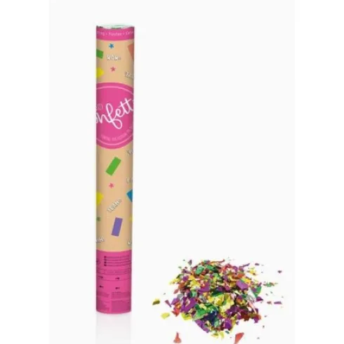Cañón Confetti Metalizado Colores
