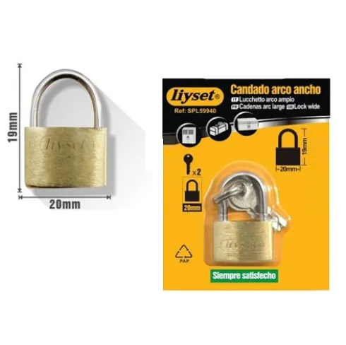 Candado Arco Ancho 20MM
