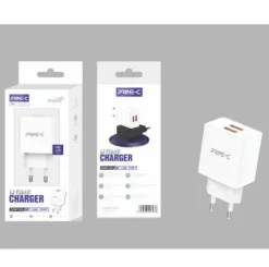 Cargador Doble USB-A 15W 3A Blanco