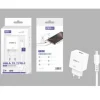 Cargador Rápido Con Cable USB-A a USB-C 1M 2.4A Blanco