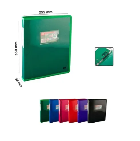Carpeta 4 Anillas A4 Colores