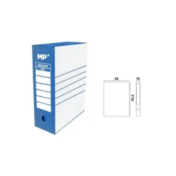 Carpeta Archivo Definitivo 10X35.5MM Azul