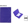 Carpeta Azul C/Solapa A4
