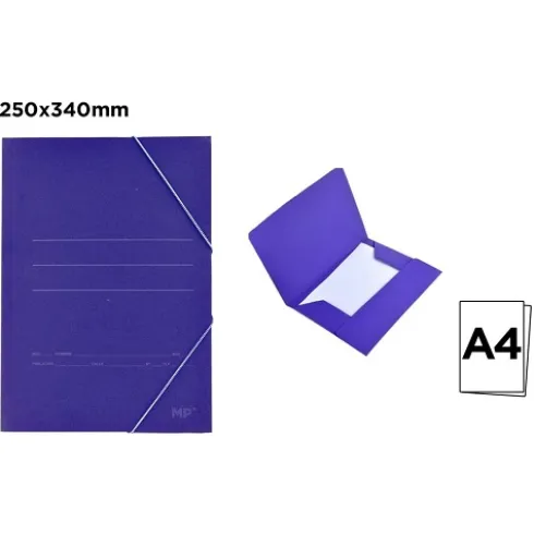 Carpeta Azul C/Solapa A4