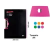 Carpeta C/Pinza Lateral Color A4