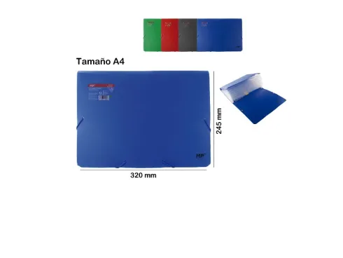 Carpeta Fuelle A4 C/Goma
