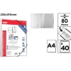 Carpeta 40 Fundas A4 C/Goma Transparente