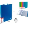 Carpeta 60 Fundas A4 Tapa Color