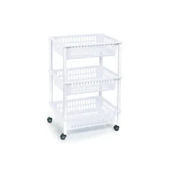 Carrito PP – Blanco 3 Cestas