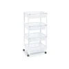 Carrito PP – Blanco 4 Cestas