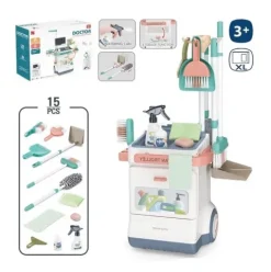 Carro de Limpieza Infantil 33,50X31X71CM