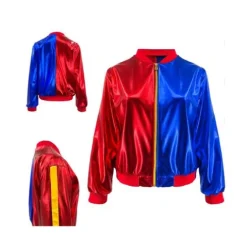 Cazadora Bomber Bicolor