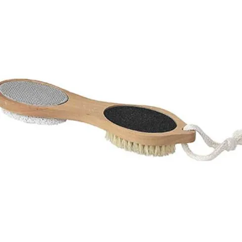 Cepillo Baño Madera Pie