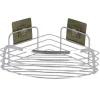 Cesta Acero con Tarjetas Adhesivas – Cromo