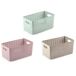 Cesta Plástico Rattan Nº 1 VRM