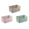 Cesta Plástico Rattan Nº 2 VRM