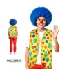 Chaleco Payaso Topos Adulto