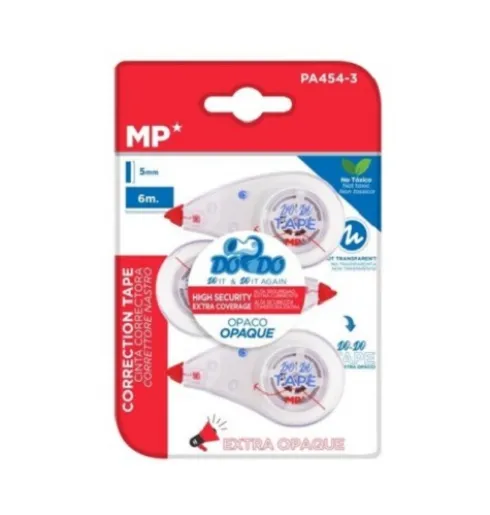 Cinta Corrector 5mmx6m 3pcs