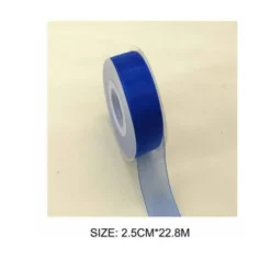 Cinta Organza Zafiro 2.5CMX22.8M