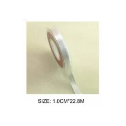 Cinta Raso Blanco 1CMX22.8M