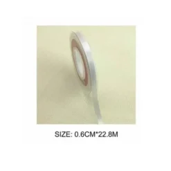 Cinta Raso Blanco 0.6CMX22.8M