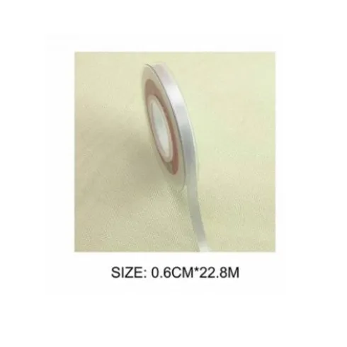 Cinta Raso Blanco 0.6CMX22.8M