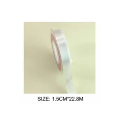 Cinta Raso Blanco 1.5CMX22.8M