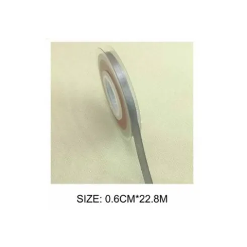Cinta Raso Gris 0.6CMX22.8M