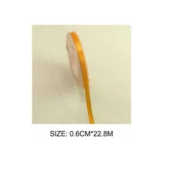 Cinta Raso Naranja 0.6CMX22.8M
