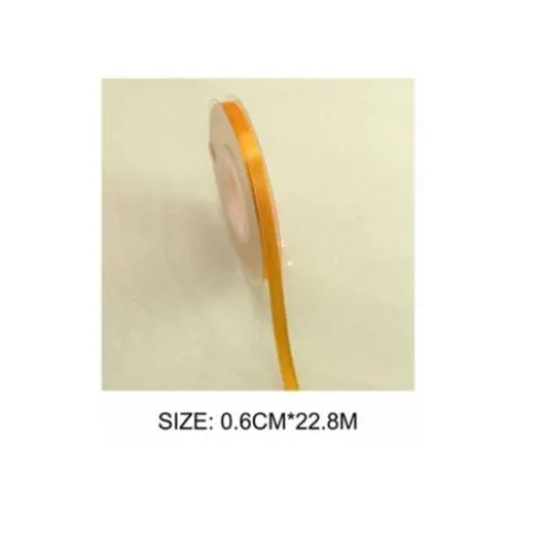 Cinta Raso Naranja 0.6CMX22.8M