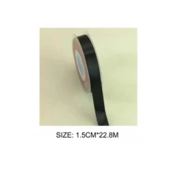 Cinta Raso Negro 1.5CMX22.8M