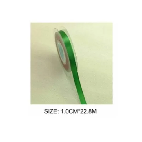 Cinta Raso Verde 1CMX22.8M