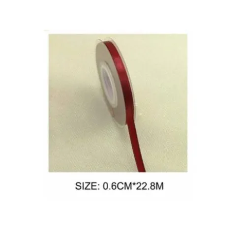 Cinta Raso Vinotinto 0.6CMX22.8M