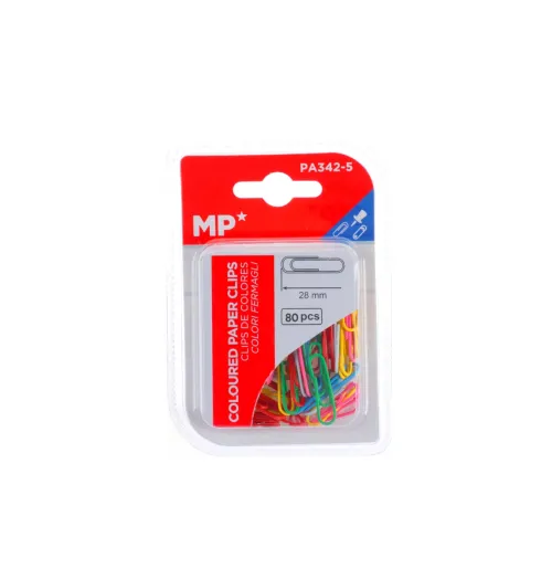 Clips Colores 28MM 80U