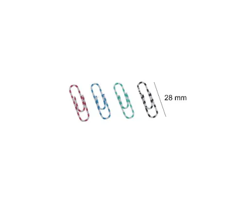 Clips Colores 28MM 80U