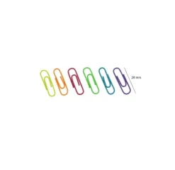 Clips Colores Vivos 28MM 80U