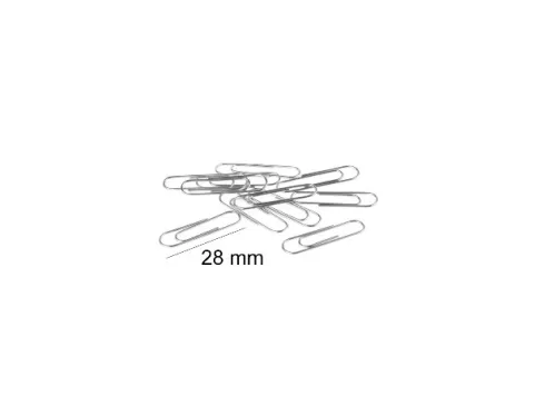 Clips Cromados 28MM 100U