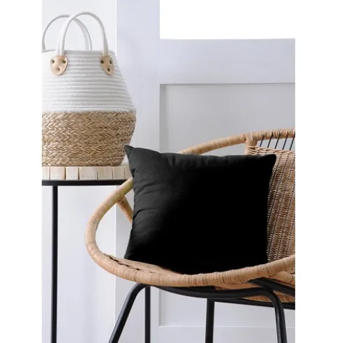 Cojín DUO Negro 40x40cm