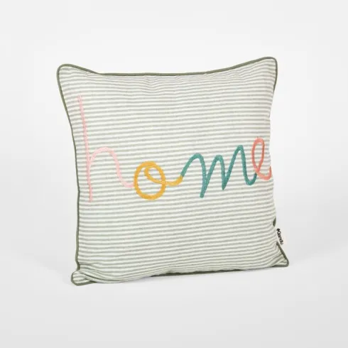 Cojín HOME Raya Verde 45x45cm