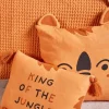 Cojín Kids Algodón Jungle Peach 30x40cm
