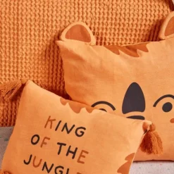 Cojín Kids Algodón Jungle Peach 30x40cm