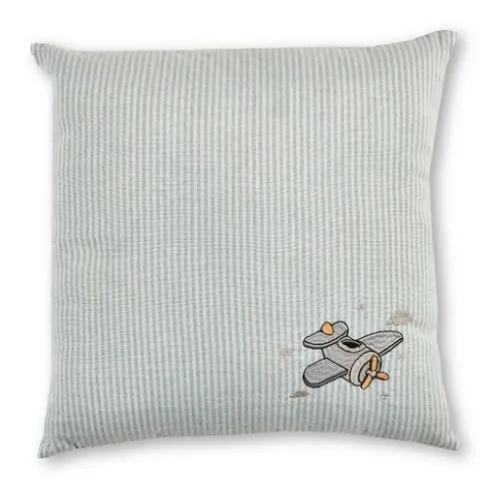 Cojín Kids Algodón Travel Blue 40x40cm