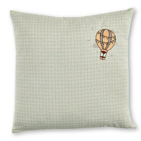 Cojín Kids Algodón Travel Menta 40x40cm