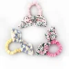 Coletero Estampado Flores Con Orejitas