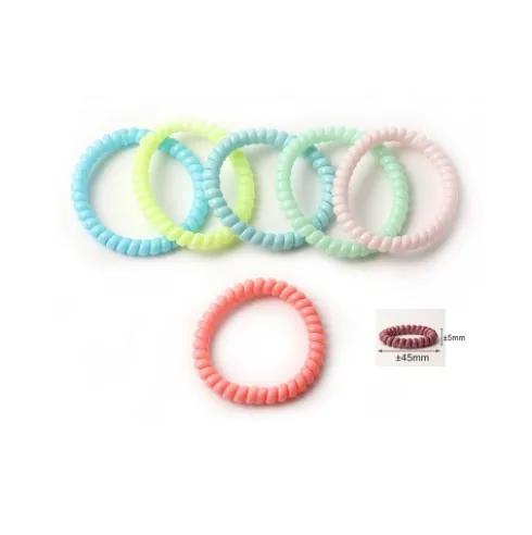 Coletero Goma Espiral Mixto 6pcs