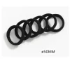 Coletero Negro 6pcs Nº18 Grueso