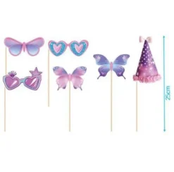 Complementos Photocall Mariposa 6pcs